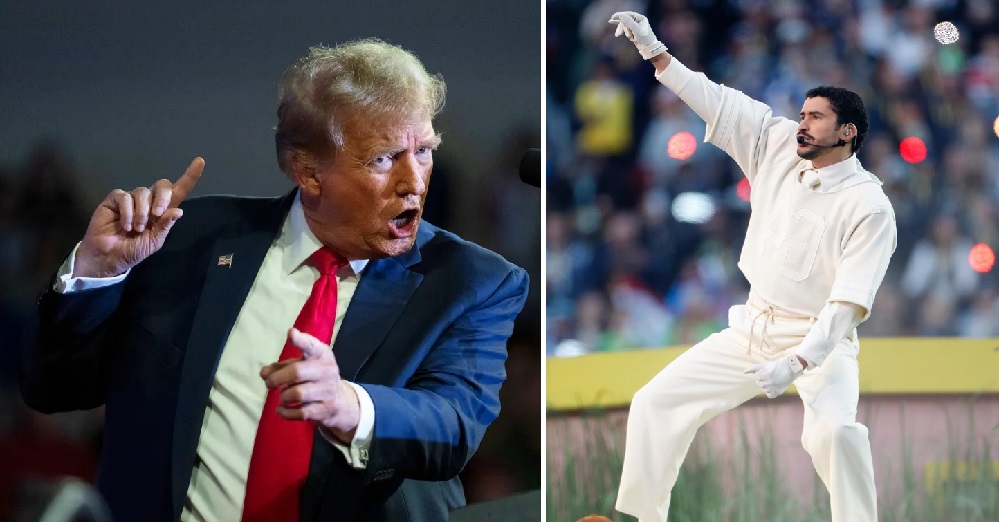 Trump estalló contra Bad Bunny por su show en el Super Bowl: “Es una bofetada a nuestro país”