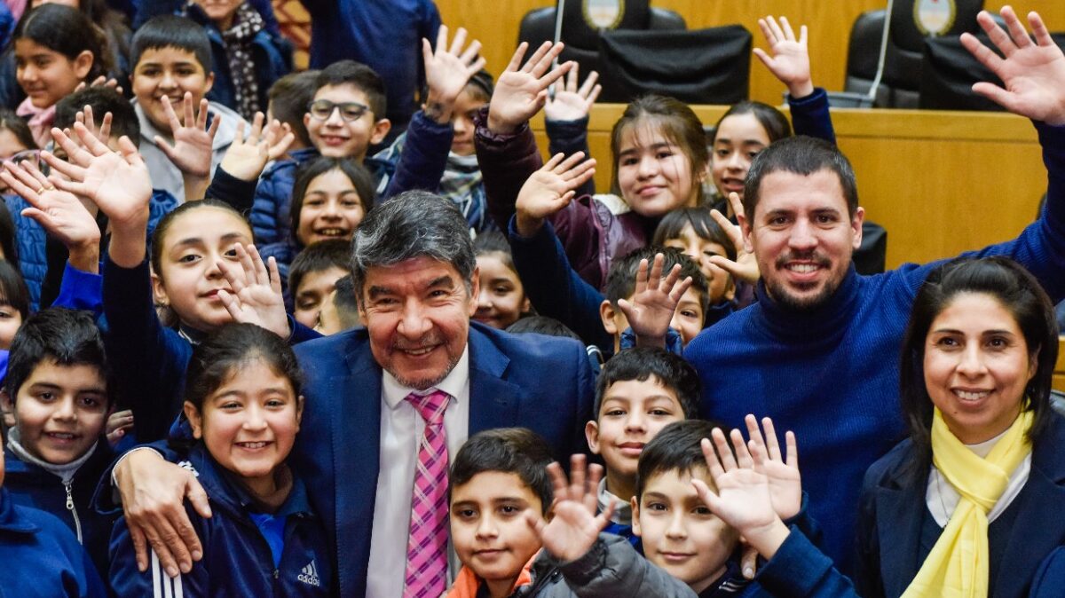 Alumnos de la Escuela Guillermo Griet visitaron la Legislatura