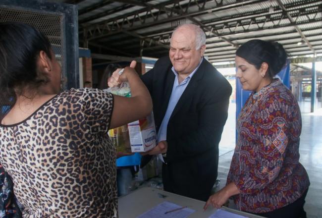 Distribuyen los alimentos de Nación que se encontraban en Tafí Viejo
