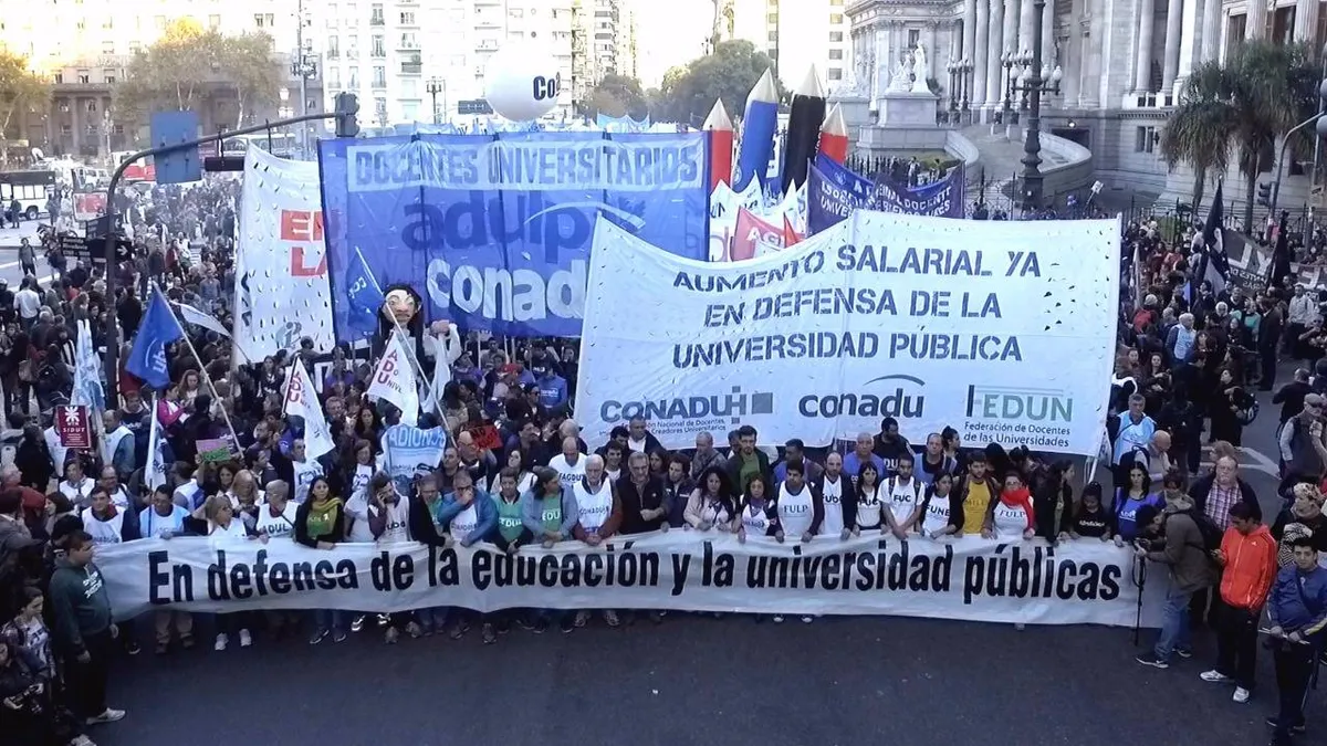 Convocan a una tercera Marcha Federal Universitaria para noviembre
