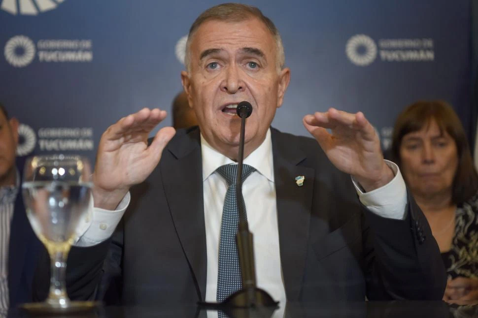 En línea con la Nación, Jaldo prepara un nuevo ajuste para 2025