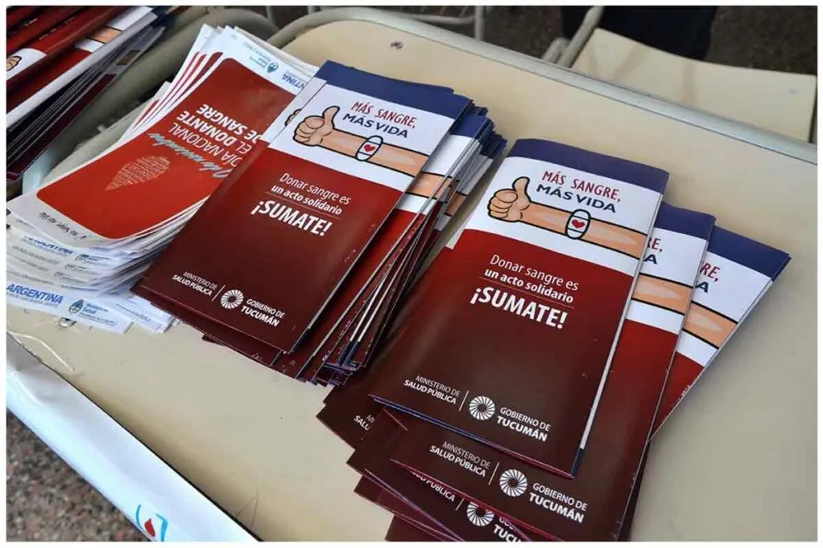 Salud busca generar conciencia sobre la donación de sangre