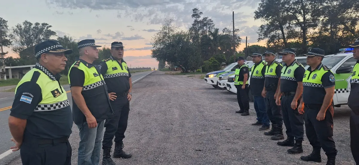 La Policía realizó un importante operativo preventivo en Leales