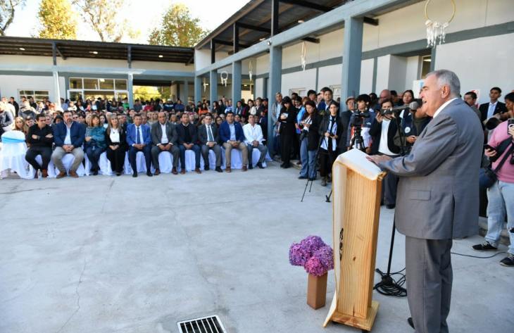 Jaldo inauguró la primera escuela de nivel inicial de San Pedro de Colalao
