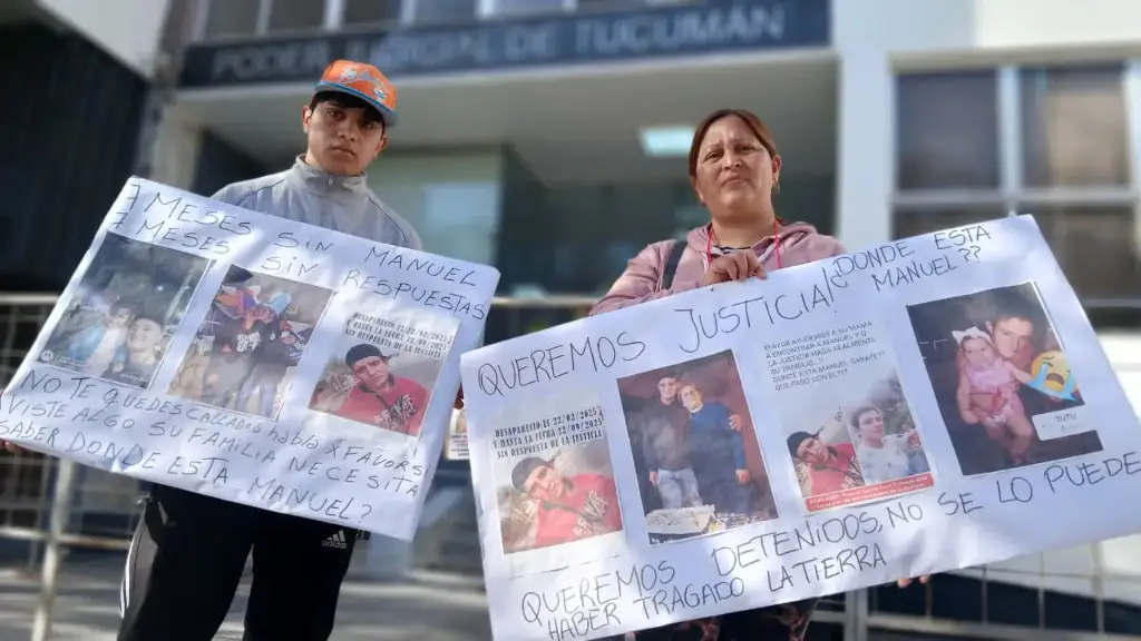 La solitaria lucha de una madre para dar con el paradero de su hijo desaparecido hace siete meses