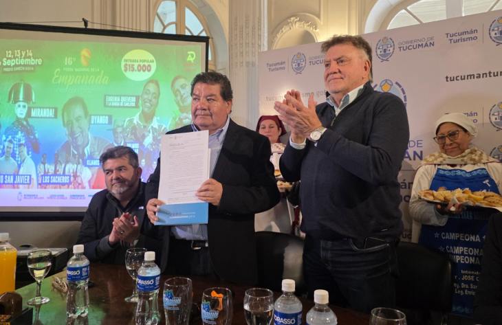 Se presentó la 46° edición de la Fiesta Nacional de la Empanada en Famaillá