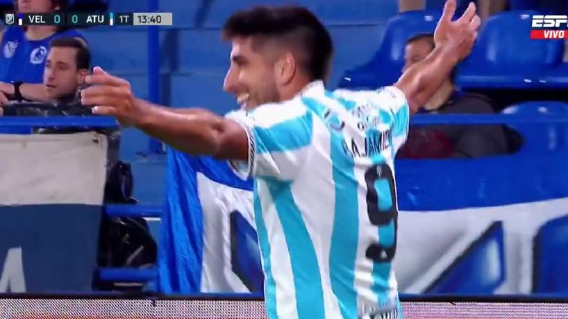 Atlético le gana a Vélez, con gol de Bajamich