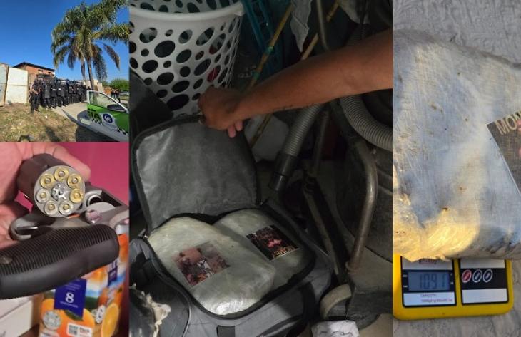 Más de 30 allanamientos culminaron con el decomiso de 5 kilos de marihuana “creepy”