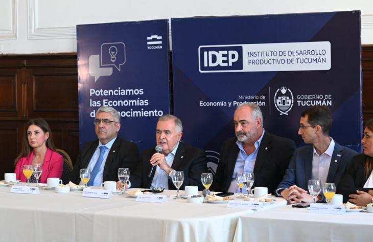 Jaldo se reunió con empresarios de la Economía del Conocimiento