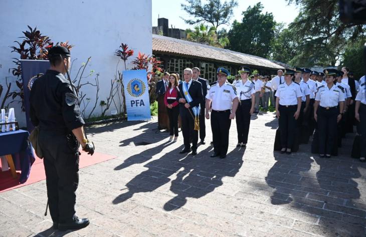Jaldo celebró los 204 años de la Policía Federal Argentina